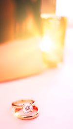 Close-up of drink on table