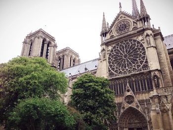 Low angle view of church