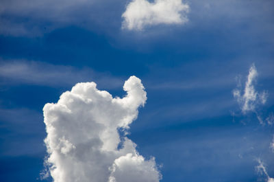 Low angle view of clouds in sky