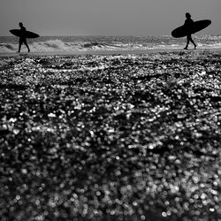 People on beach