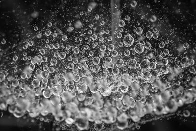 Full frame shot of water drops