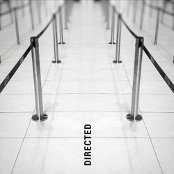 High angle view of empty seats