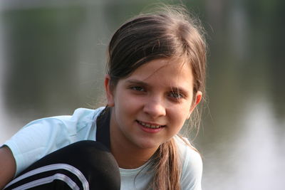 Portrait of smiling girl