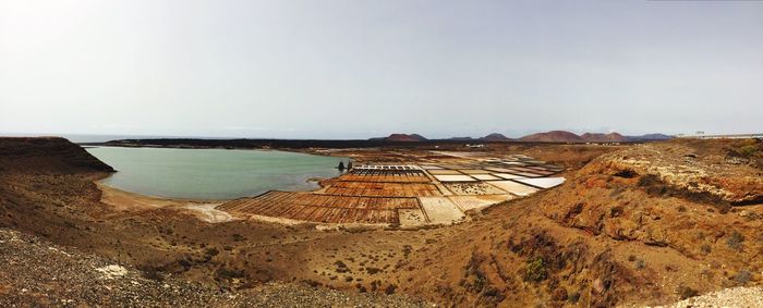 Panoramic view of landscape against sky