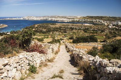 Panoramic shot of valley