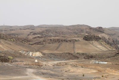 Scenic view of mountains
