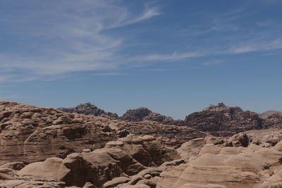 View over valley of petra