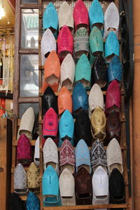 Close-up of multi colored wall