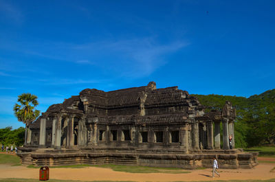 Built structure against blue sky