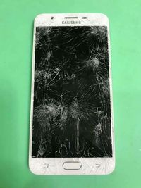 Directly above shot of smart phone