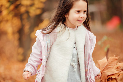 Portrait of a smiling girl