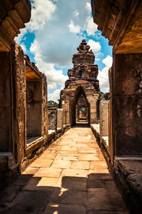 View of historic building against sky