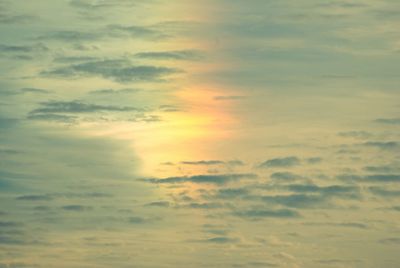 Full frame shot of cloudy sky