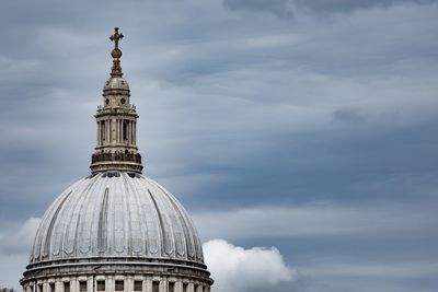 Low angle view of cathedral against sky