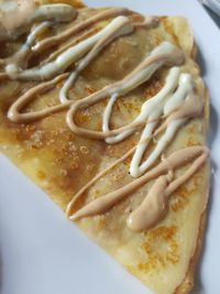 Close-up of noodles in plate