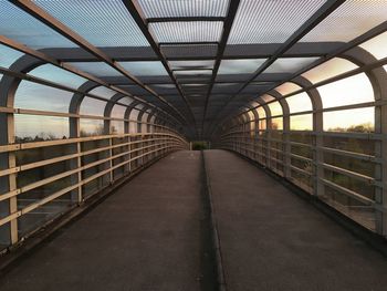 Bridge in corridor