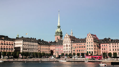 Scenic view of buildings in city