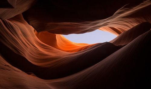 Rock formations in desert