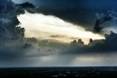 Scenic view of dramatic sky