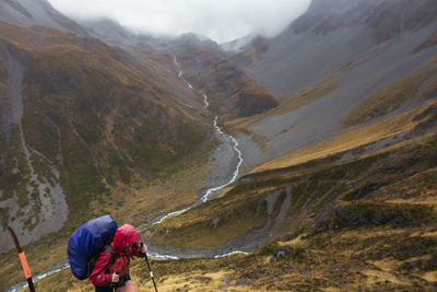 Scenic view of mountains