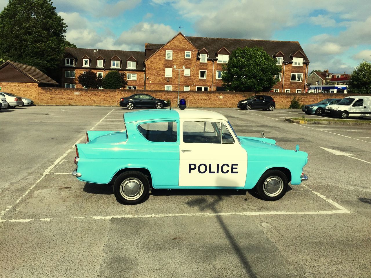 Old police car
