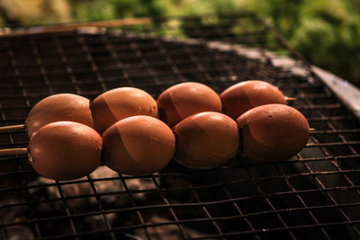 Close-up of eggs