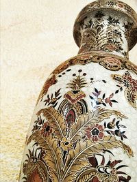 Close-up of floral pattern