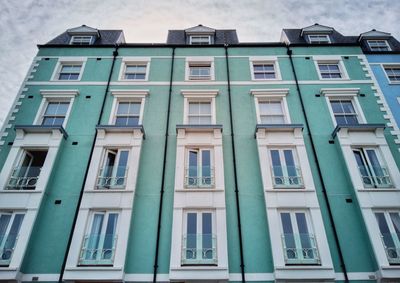 Low angle view of residential building