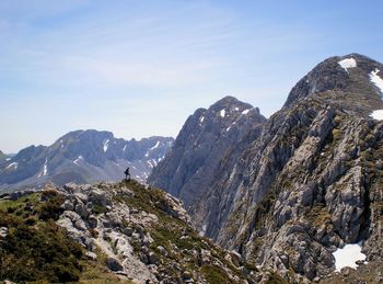 Huertu el diablu peak, ubiña mountains, cantabric range. asturias, spain.