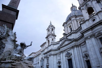 Bernini and borromini, piazza navona, roma, december 2019 ep