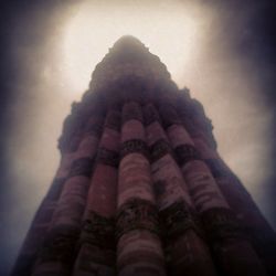 Low angle view of building against sky