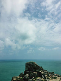 Scenic view of sea and sky