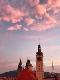 View of church against cloudy sky