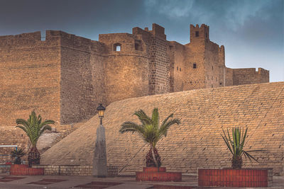 View of old ruins