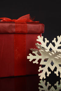 Close-up of christmas decoration