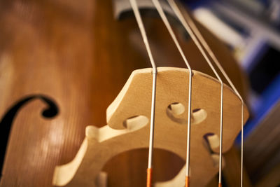 Close-up of guitar