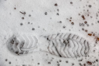 Full frame shot of snow