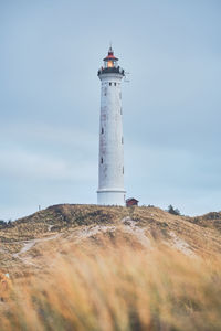 Lighthouse against sky