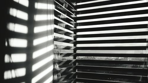 Full frame shot of blinds