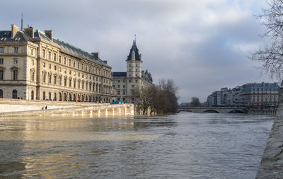 Buildings at waterfront