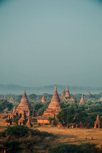 View of temple against sky