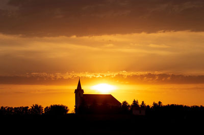 Scenic view of sunset