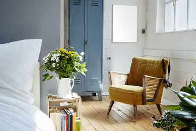 Chairs and table at home