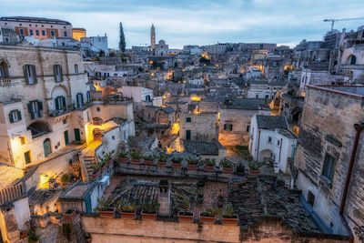 Buildings in city