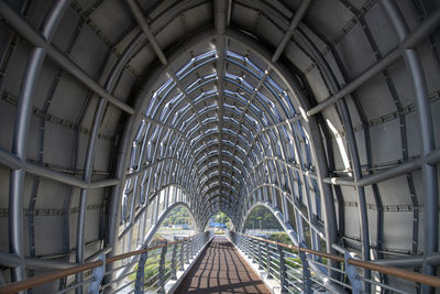 Interior of bridge
