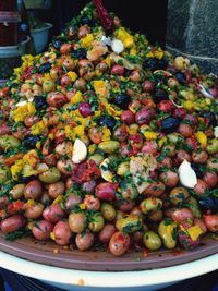 Full frame shot of food for sale