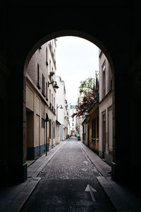 Walkway leading to building