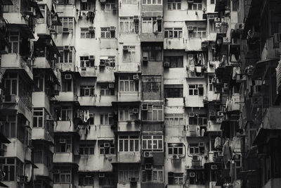 Full frame shot of buildings in city