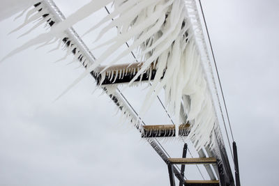 Low angle view of built structure against sky