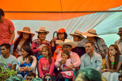 Group of people standing outdoors